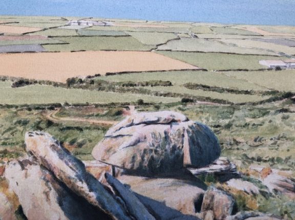 Detail - On the road to Zennor.