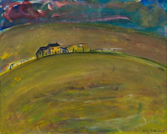 Bolton Abbey Farm, 2005. Gouache on paper 40 x 48cm