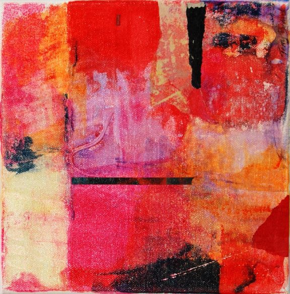 Terry Beard -'Red and Pink Landscape'