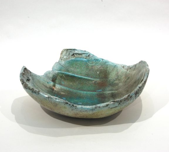 Turquoise Fragment Form'