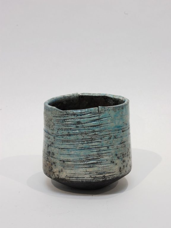 Small Pale Blue Vessel